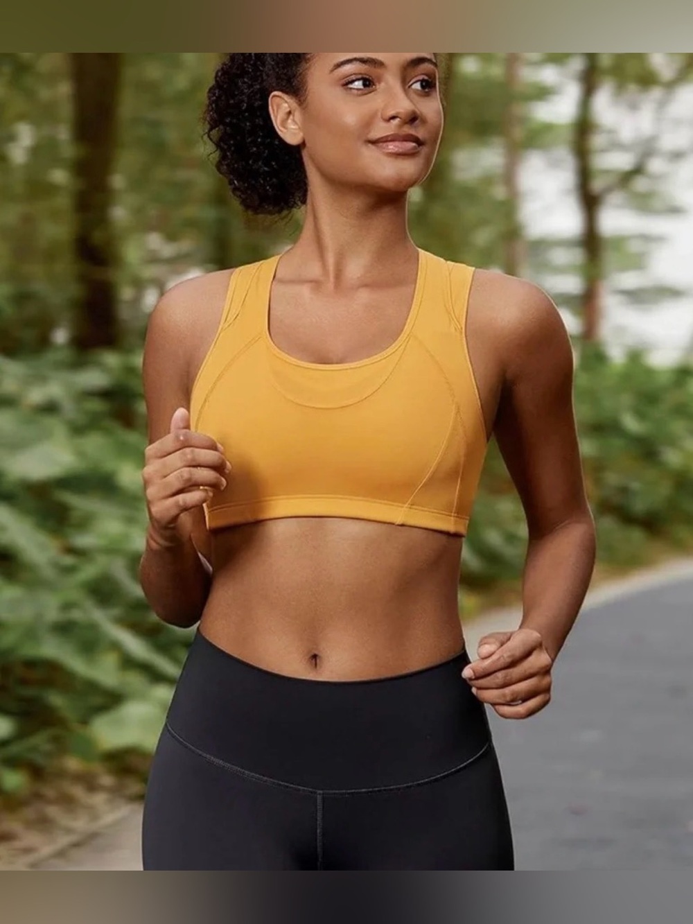 SYROKAN Mesh High Impact Sports Bra Orange XXL NWT